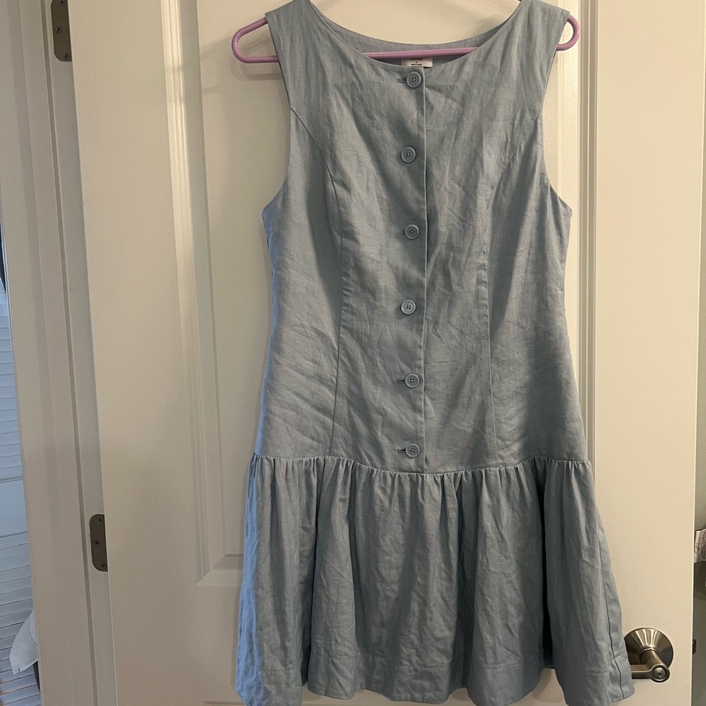 Aritzia Snapdragon Linen Dress